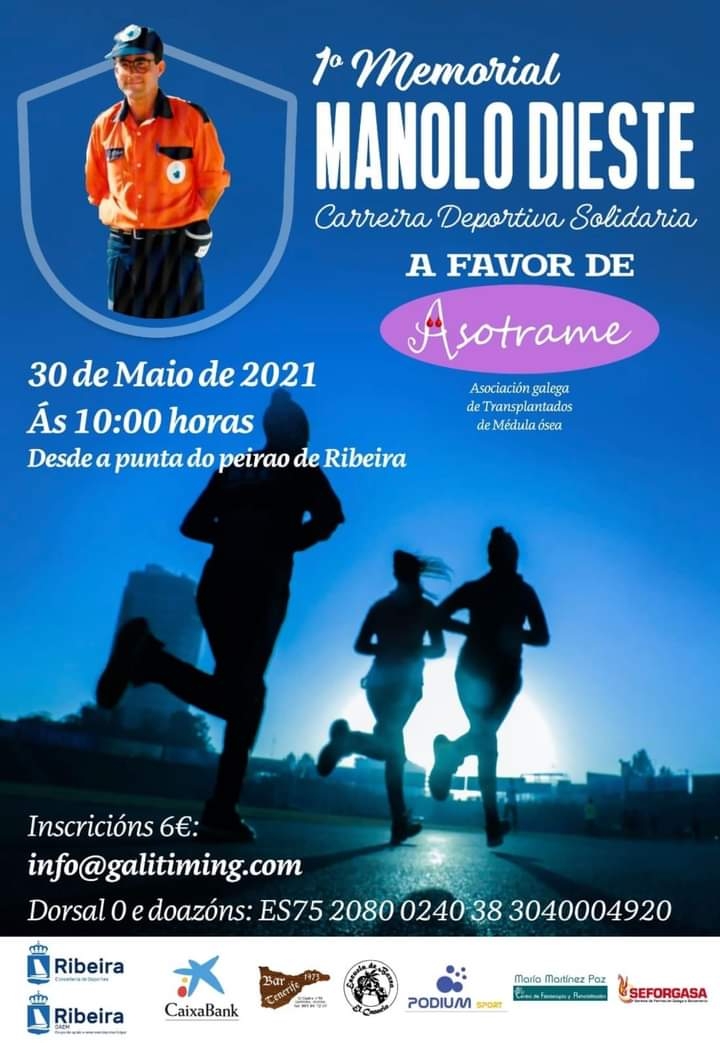 I CARREIRA A FAVOR DE ASOTRAME - MEMORIAL MANOLO DIESTE - Inscríbete
