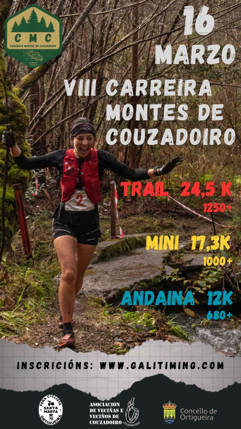 VII CARREIRA DE MONTAÑA - MONTES DE COUZADOIRO 2025 - Inscríbete