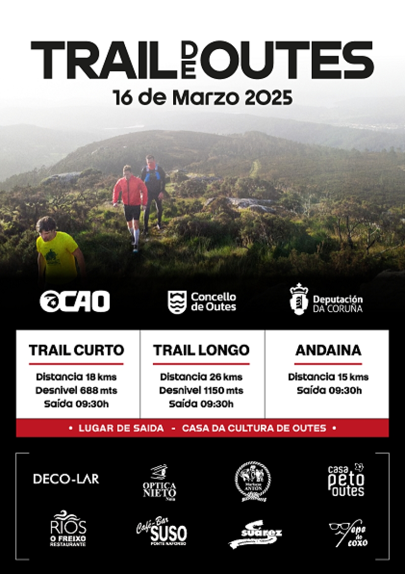 TRAIL DE OUTES 2025 - Inscríbete