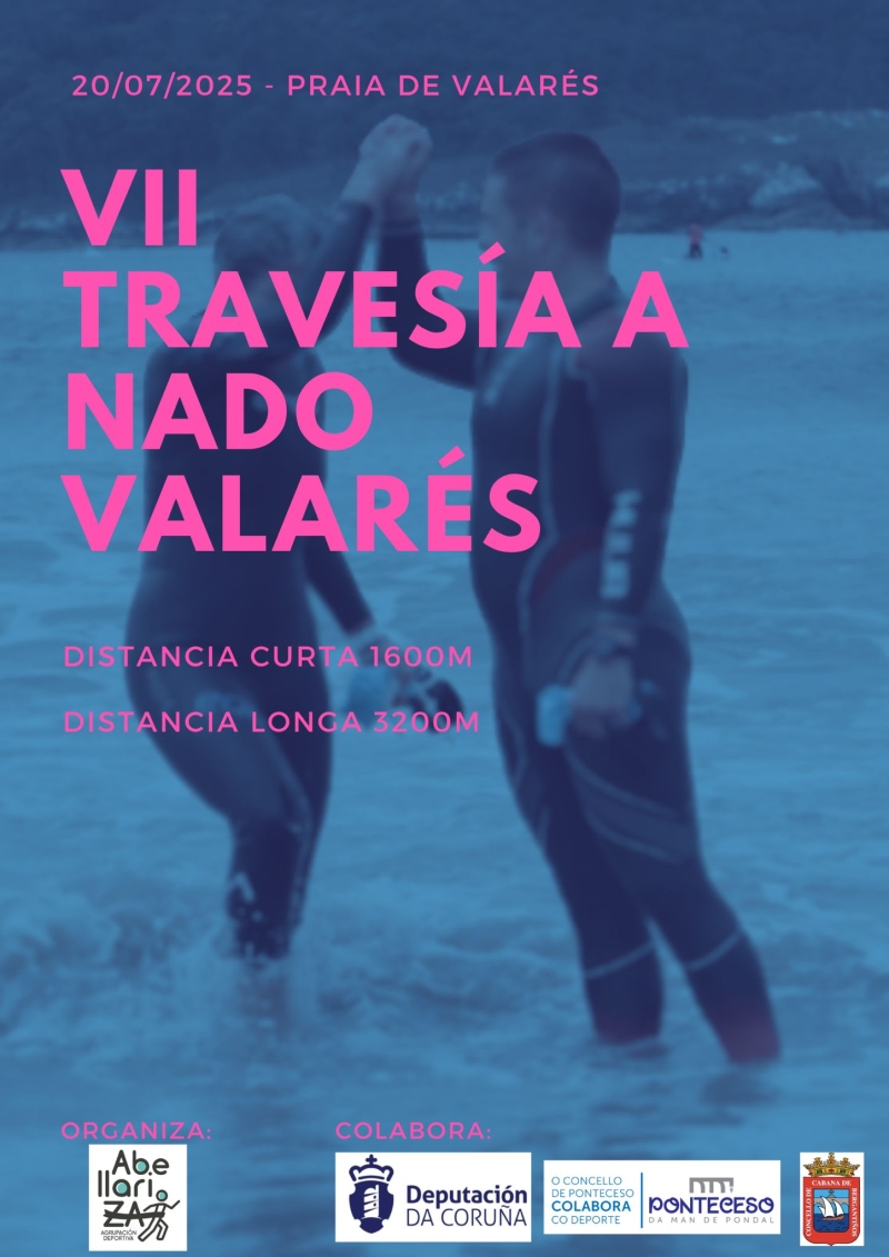 VII TRAVESÍA A NADO -VALARÉS 2025 - Inscríbete