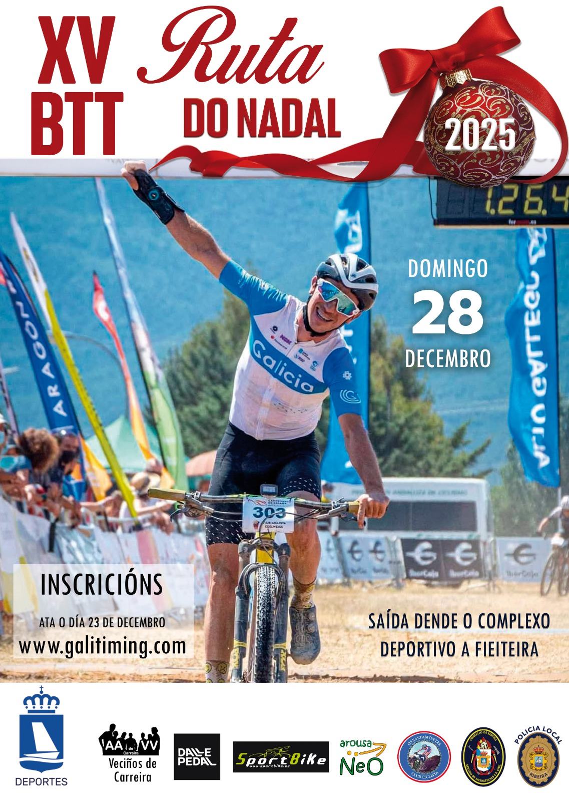 XV RUTA DO NADAL BTT - CONCELLO DE RIBEIRA - Inscríbete