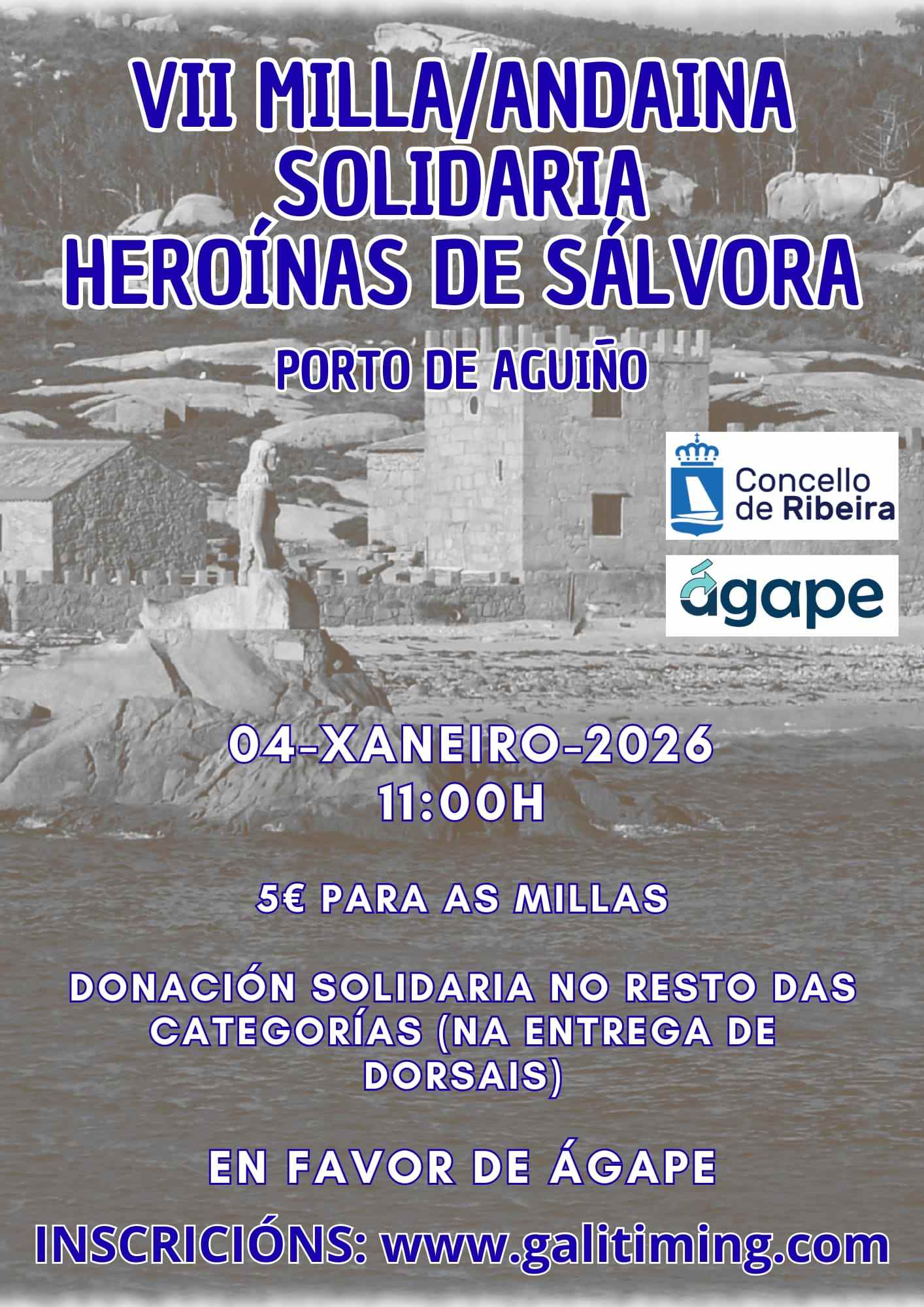 VII MILLA HEROINAS DE SALVORA  / ANDAINA- 2026 - Inscríbete