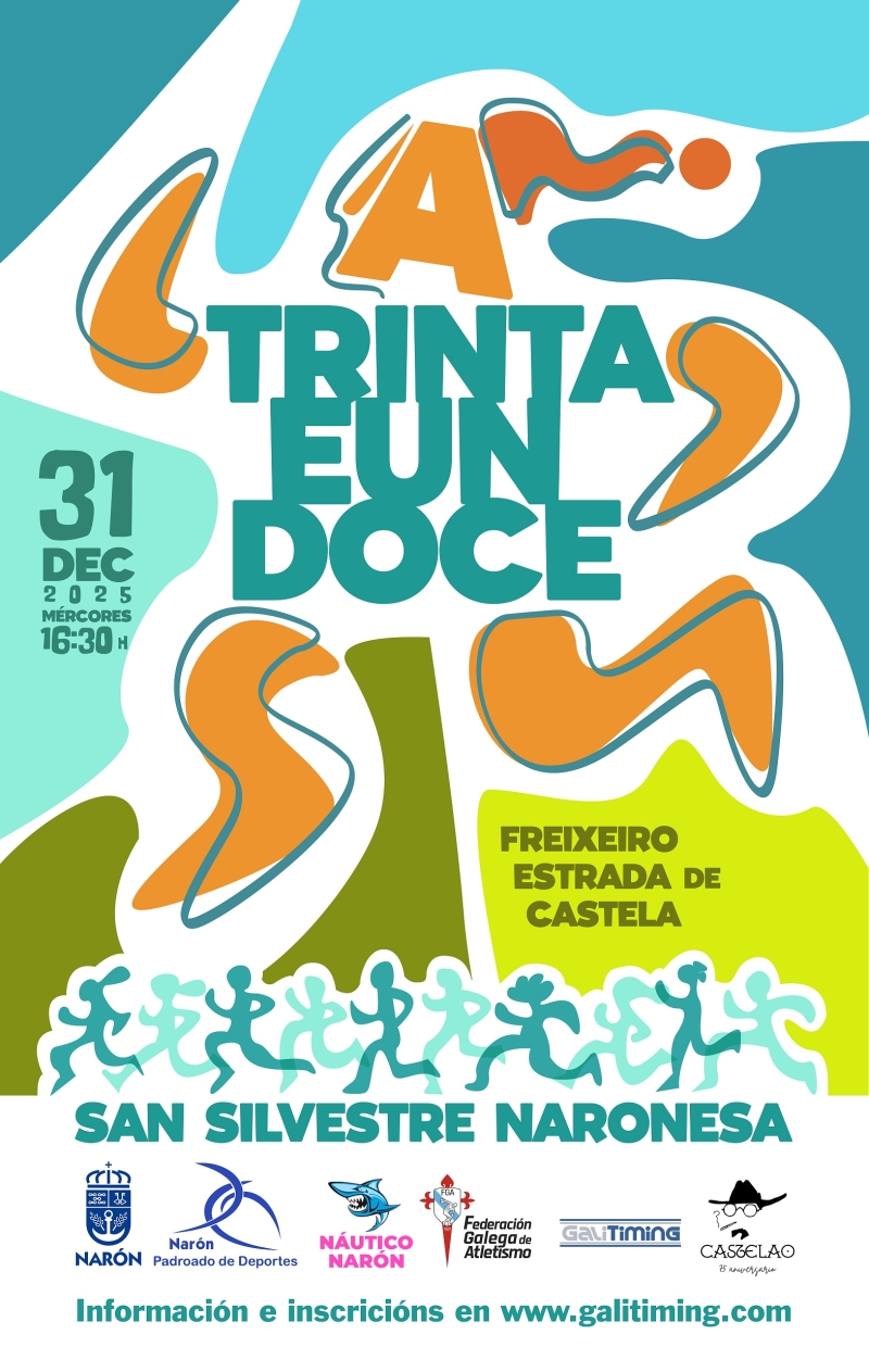 “A TRINTAEUNODOCE” (SAN SILVESTRE NARONESA) 2025 - Inscríbete