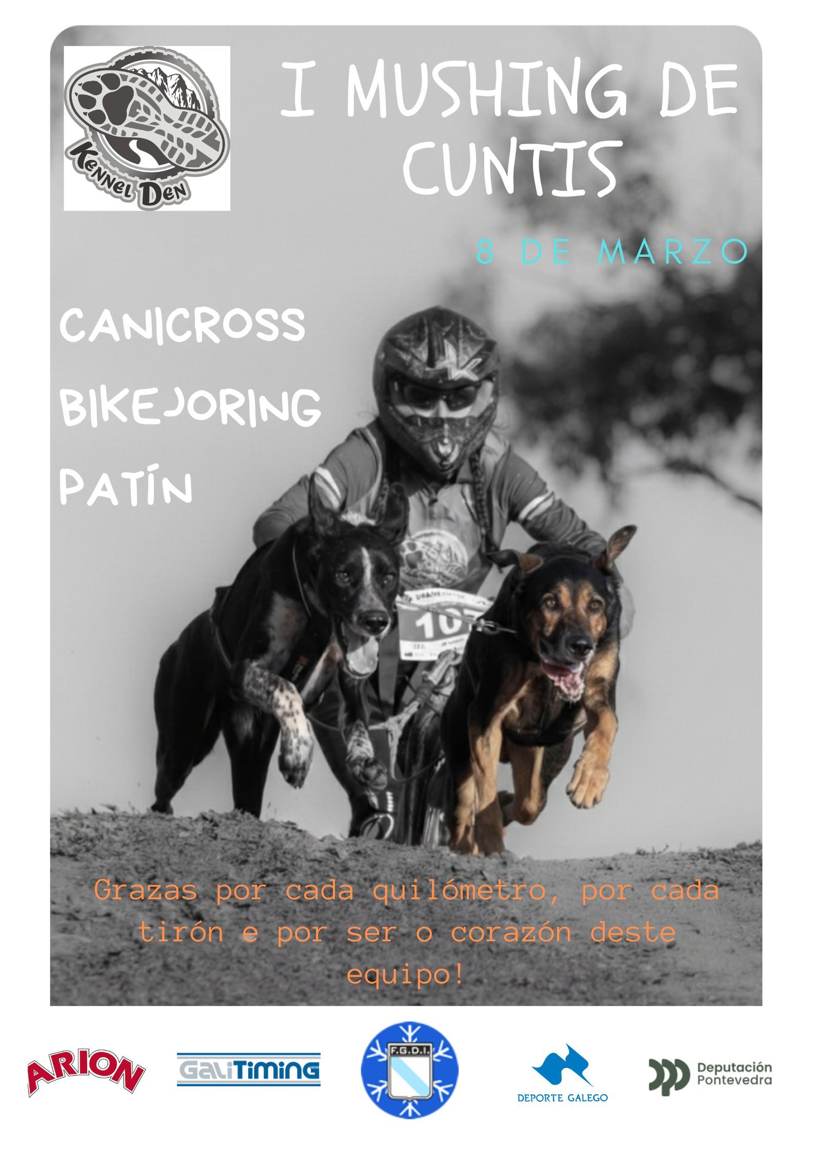 I MUSHING DE CUNTIS - LIGA GALEGA - Inscríbete