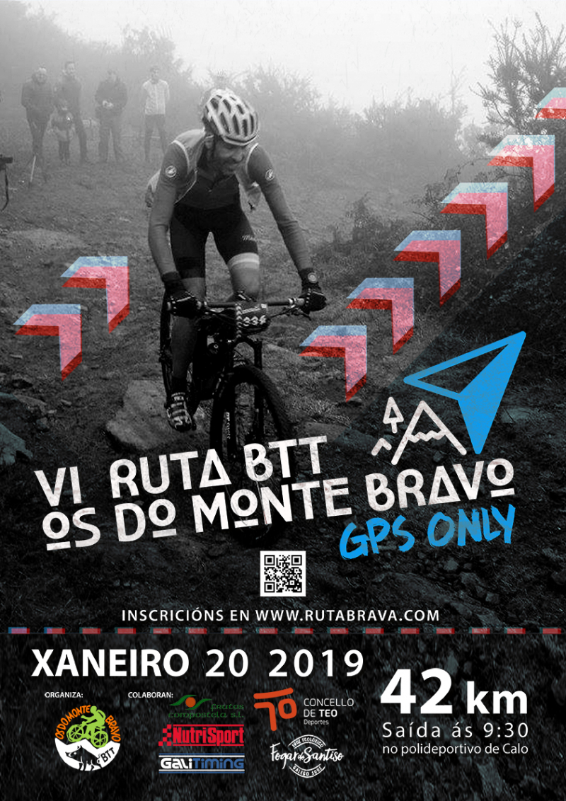 VI RUTA BTT OS DO MONTE BRAVO - 2019 - Inscríbete