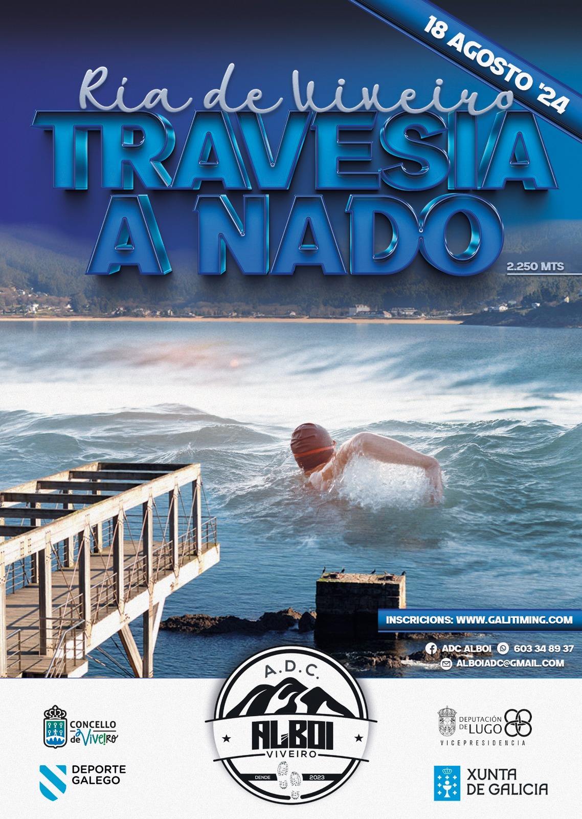 TRAVESIA A NADO RIA DE VIVEIRO - 2024 - Inscríbete