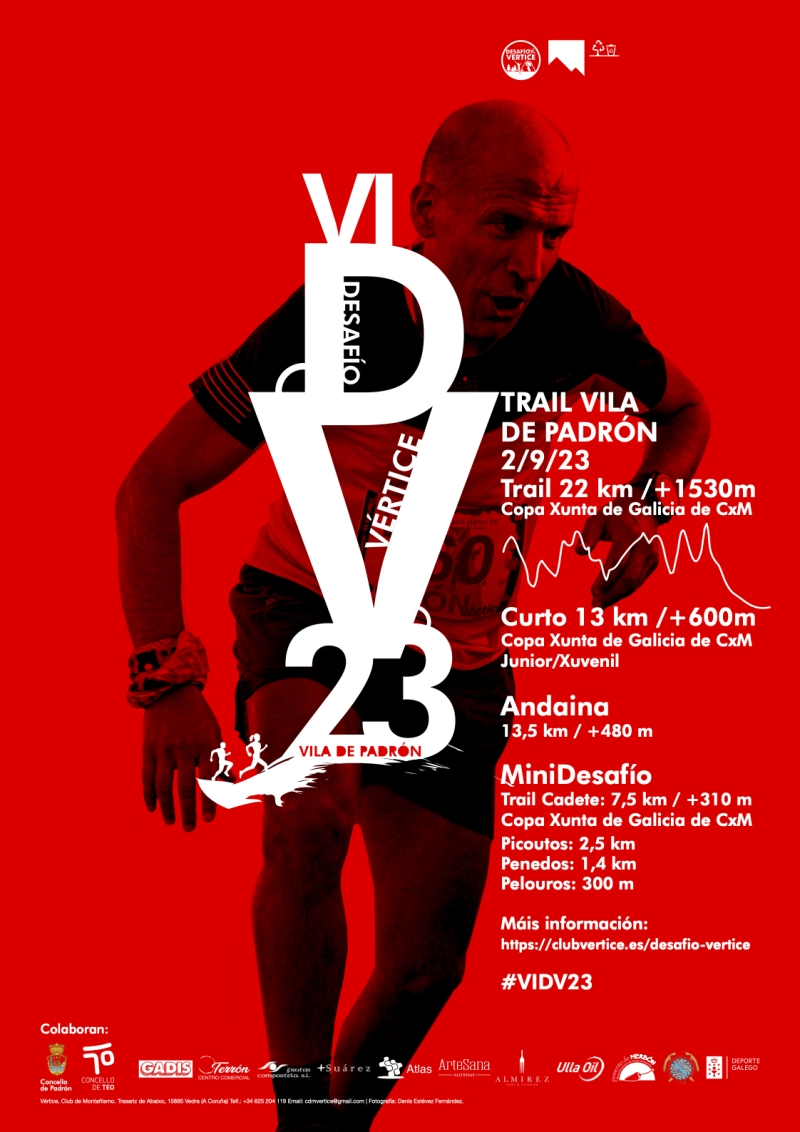 Event Poster VI TRAIL VILA DE PADRÓN DESAFÍO VÉRTICE 2023