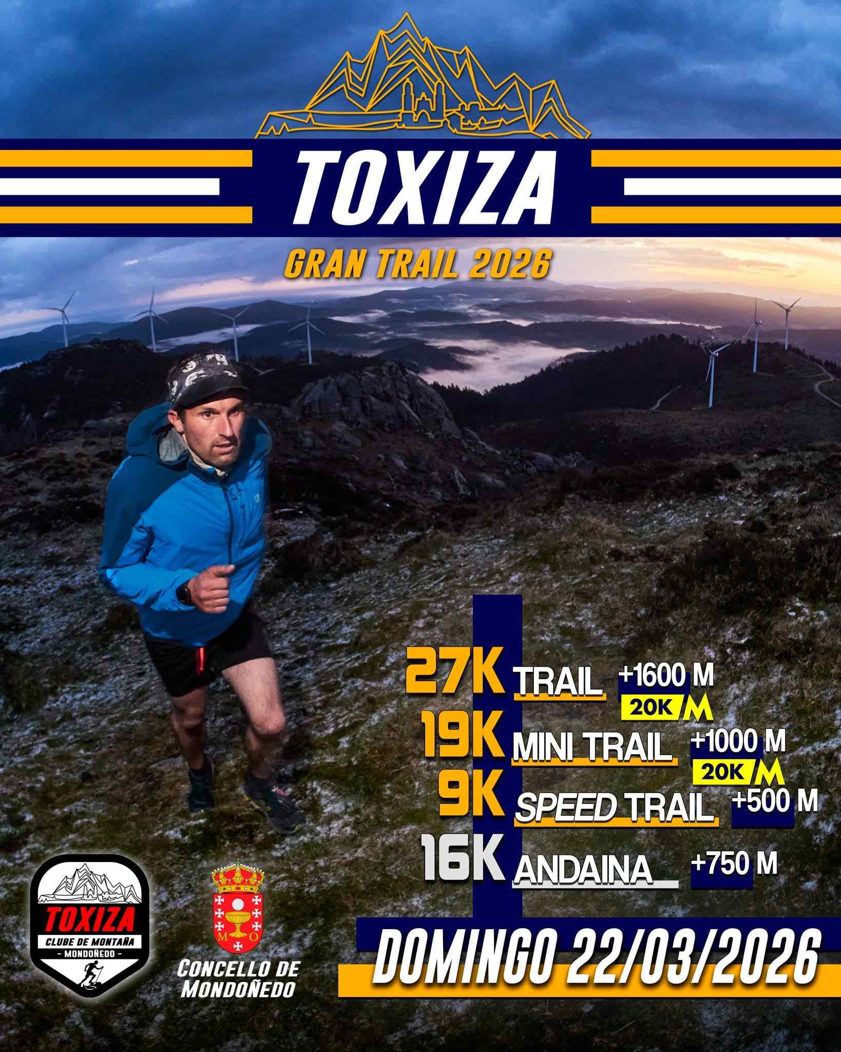Cartel del evento TOXIZA GRAN TRAIL 2026