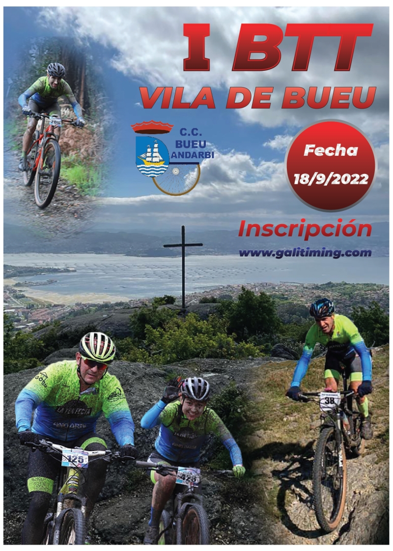 Event Poster I BTT VILA DE BUEU 2022