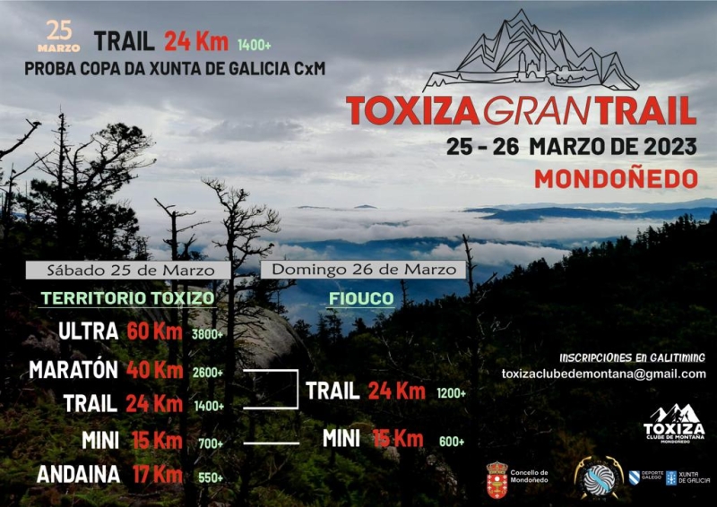 Event Poster TOXIZA GRAN TRAIL 2023