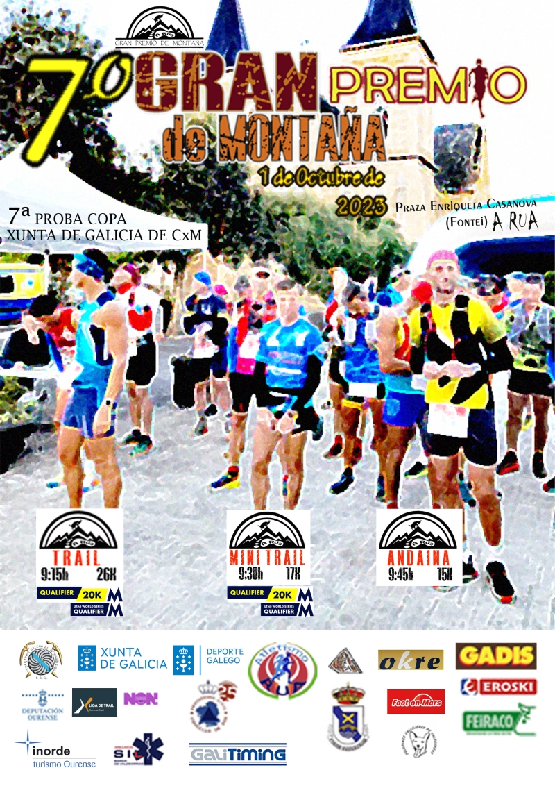 Event Poster GPM E ANDAINA  A RÚA 2023