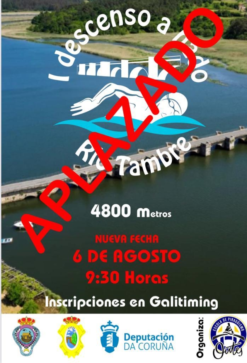 Event Poster I DESCENSO A NADO RIO TAMBRE 2023