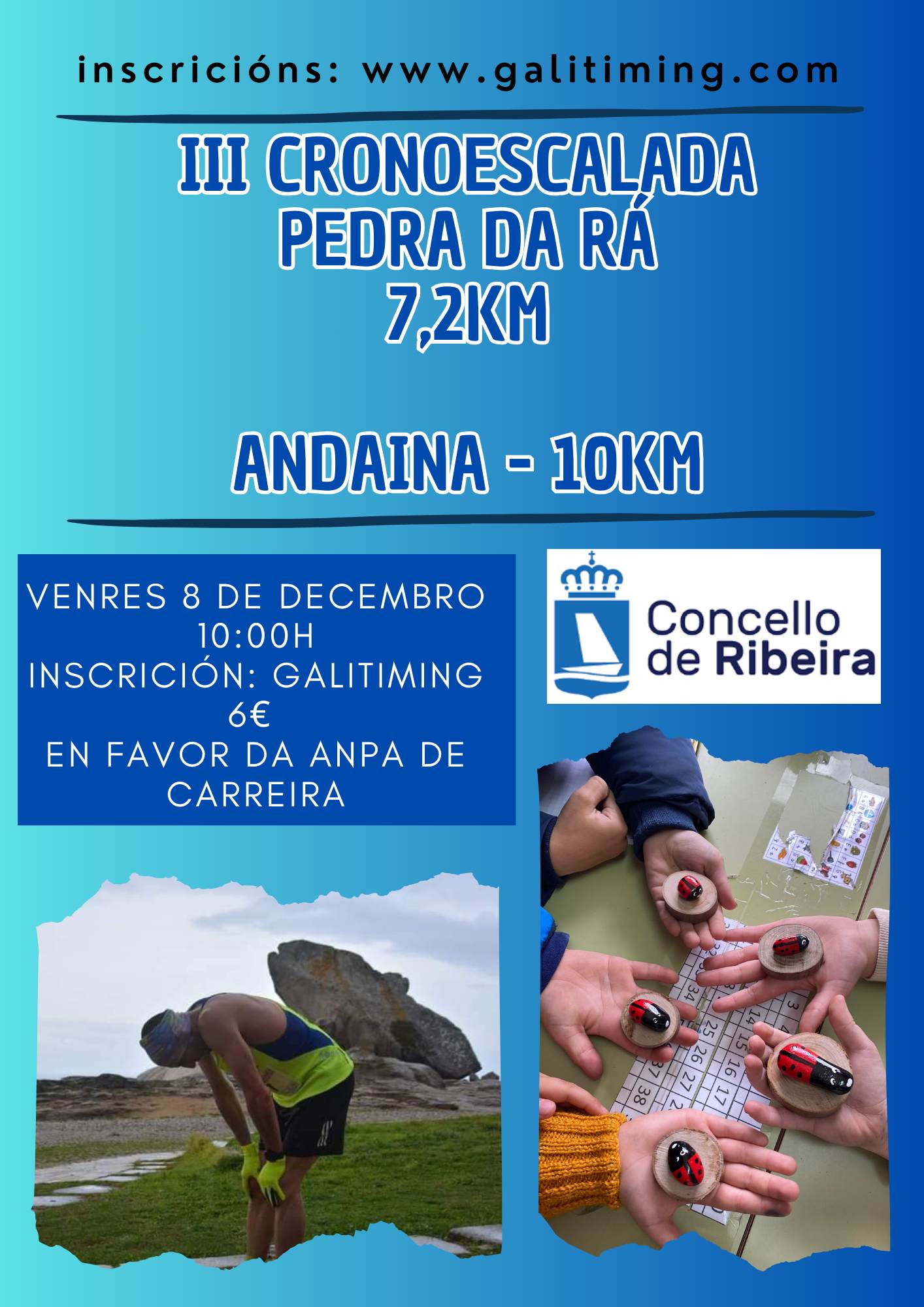 Event Poster III CRONOESCALADA A PÉ PEDRA DA RÁ 2023- SUSPENDIDA