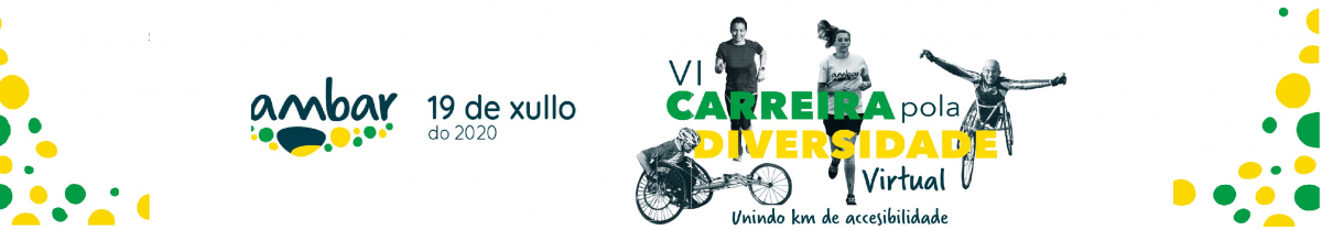 VI CARREIRA POLA DIVERSIDADE. VIRTUAL  UNINDO KM DE ACCESIBILIDADE.