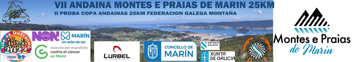 VII ANDAINA MONTES E PRAIAS DE MARIN 25KM