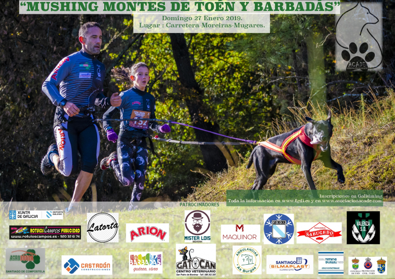 II MUSHING BARBADÁS - LIGA GALEGA - Inscríbete II MUSHING BARBADÁS - LIGA GALEGA - Inscríbete